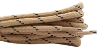 GRAH SANGRAH® (2 Pair) Shoelaces for Hiking Shoes, Outdoor Walking Sneakers, Outdoor Hiking, Climbing, Basketball, Work Boot, Running , Sport Shoes - 120 cm, Cream