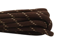 GRAH SANGRAH® (2 Pair) Shoelaces for Hiking Shoes, Outdoor Walking Sneakers, Outdoor Hiking, Climbing, Basketball, Work Boot, Running , Sport Shoes - 120 cm, Coffee