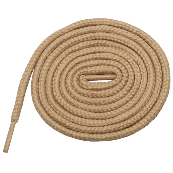 GRAH SANGRAH® 3 Pair (1 Pair Per Single Color) Shoelaces for Hiking Shoes, Walking Sneakers, Climbing, Work Boot, Running, Casual, Sport Shoes (SL-04-08-10) - 120 cm, Cream_Dark Brown_Light Brown