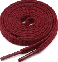 GRAH SANGRAH  GRAH SANGRAH® (2 Pair (1 Pair Per Single Color) Flat Unisex Shoelaces for Sport, Running Casual Shoes. - Yellow- Maroon, 120 Cm
