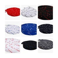 Grah Sangrah  GRAH SANGRAH® (2 Pair) Flat Unisex Shoelaces Double Color Twill - Red White, 120 Cm