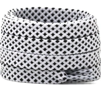 Grah Sangrah  GRAH SANGRAH® (2 Pair Flat Unisex Shoelaces for GYM, Sport, Running Casual Dots Colorful Twill Shoelaces - White, 120 Cm