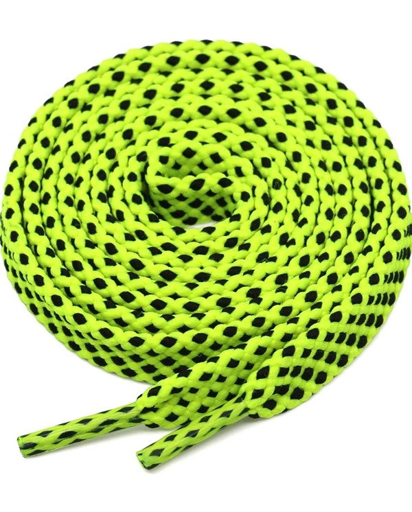 Grah Sangrah  GRAH SANGRAH® (2 Pair Flat Unisex Shoelaces for GYM, Sport, Running Casual Dots Colorful Twill Shoelaces - Harlequin, 120 Cm