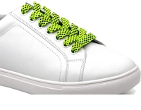 Grah Sangrah  GRAH SANGRAH® (2 Pair Flat Unisex Shoelaces for GYM, Sport, Running Casual Dots Colorful Twill Shoelaces - Harlequin, 120 Cm
