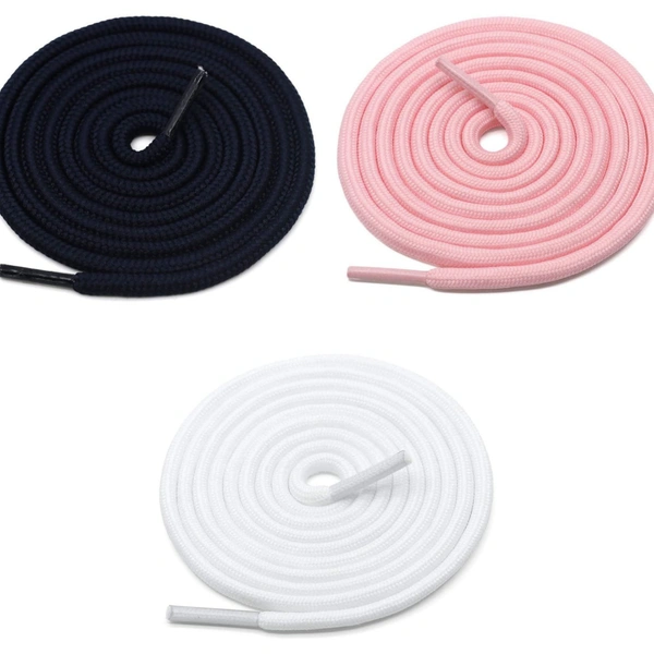 Grah Sangrah  GRAH SANGRAH® 3 Pair (1 Pair Per Single Color) Shoes laces Athletic Shoelaces for Sport, Running Casual Shoes Shoe Strings - 120 Cm