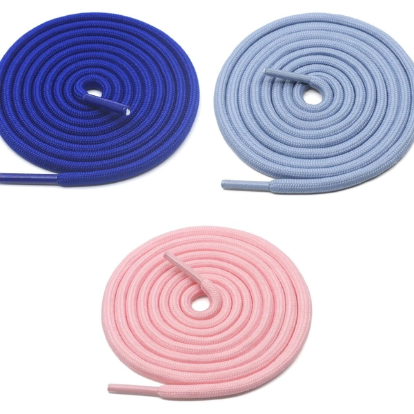 Grah Sangrah  GRAH SANGRAH® 3 Pair (1 Pair Per Single Color) Shoes laces Athletic Shoelaces for Sport, Running Casual Shoes Shoe Strings - 120 Cm