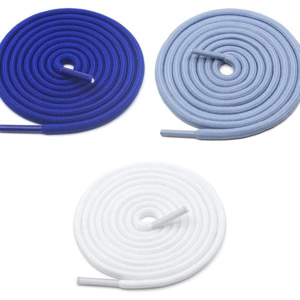 Grah Sangrah  GRAH SANGRAH® 3 Pair (1 Pair Per Single Color) Shoes laces Athletic Shoelaces for Sport, Running Casual Shoes Shoe Strings - 120 Cm