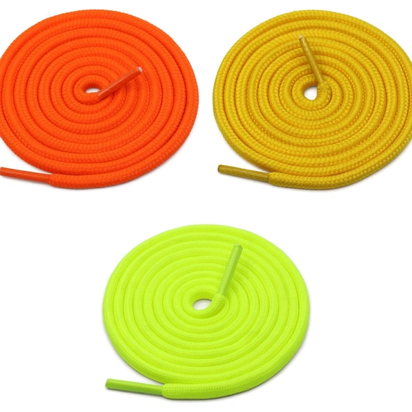 Grah Sangrah  GRAH SANGRAH® 3 Pair (1 Pair Per Single Color) Shoes laces Athletic Shoelaces for Sport, Running Casual Shoes Shoe Strings - 120 Cm
