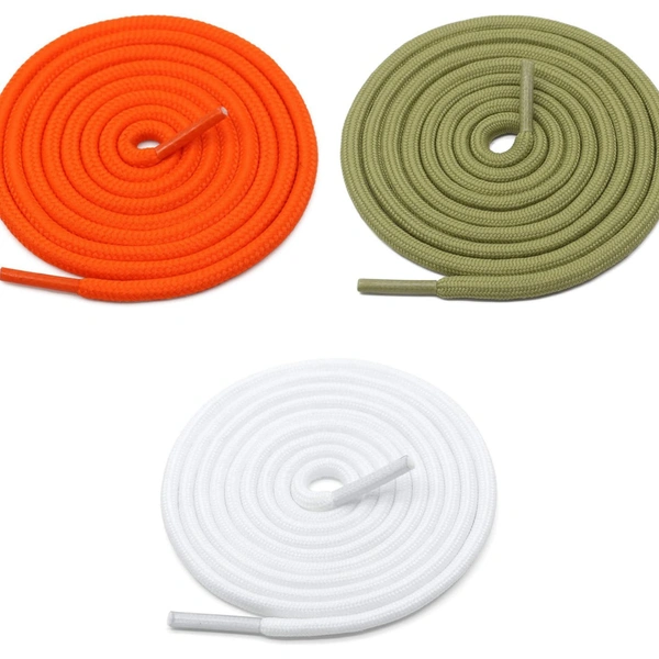 Grah Sangrah  GRAH SANGRAH® 3 Pair (1 Pair Per Single Color) Shoes laces Athletic Shoelaces for Sport, Running Casual Shoes Shoe Strings - 120 Cm
