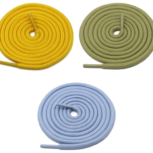 Grah Sangrah  GRAH SANGRAH® 3 Pair (1 Pair Per Single Color) Shoes laces Athletic Shoelaces for Sport, Running Casual Shoes Shoe Strings - 120 Cm