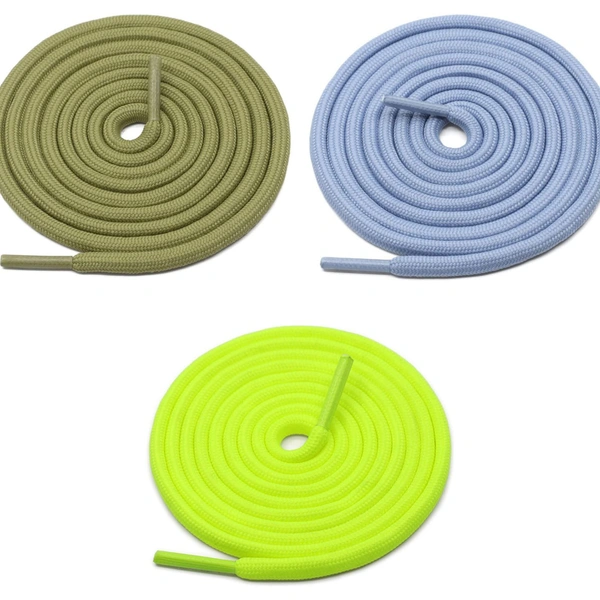 Grah Sangrah  GRAH SANGRAH® 3 Pair (1 Pair Per Single Color) Shoes laces Athletic Shoelaces for Sport, Running Casual Shoes Shoe Strings - 120 Cm