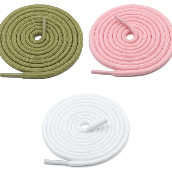 Grah Sangrah  GRAH SANGRAH® 3 Pair (1 Pair Per Single Color) Shoes laces Athletic Shoelaces for Sport, Running Casual Shoes Shoe Strings - 120 Cm