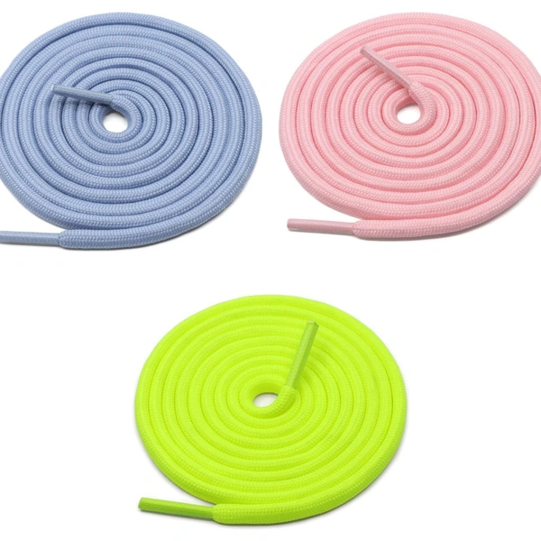 Grah Sangrah  GRAH SANGRAH® 3 Pair (1 Pair Per Single Color) Shoes laces Athletic Shoelaces for Sport, Running Casual Shoes Shoe Strings - 120 Cm