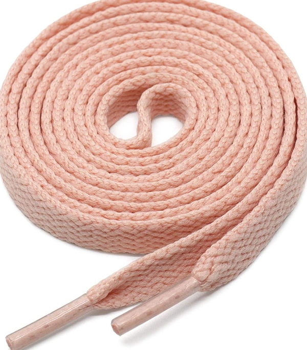 Grah Sangrah (2 Pair) Flat Shoe Laces 5/16" Wide Shoelaces For Athletic Running Sneakers Shoes Boot Strings - 120 Cm