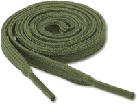 Grah Sangrah (2 Pair) Flat Shoe Laces 5/16" Wide Shoelaces For Athletic Running Sneakers Shoes Boot Strings - Dark Fern, 120 Cm