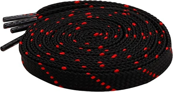 Grah Sangrah  GRAH SANGRAH® (2 Pair (1 Pair Per Single Color) Flat Shoelaces for Athletic Casual, Running, Sports Shoes Double Color Twill - 120 Cm