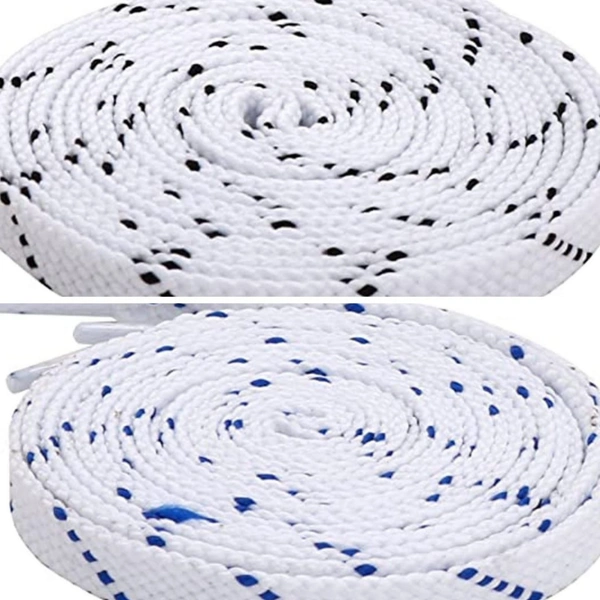 Grah Sangrah  GRAH SANGRAH® (2 Pair (1 Pair Per Single Color) Flat Shoelaces for Athletic Casual, Running, Sports Shoes Double Color Twill - 120 Cm