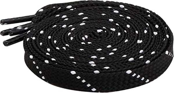 Grah Sangrah  GRAH SANGRAH® 3 Pair (1 Pair Per Single Color) Flat Unisex Shoelaces for GYM, Sport, Running Casual Dots Colorful Twill Shoelaces - 120 Cm