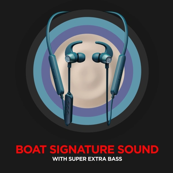 boAt Rockerz 255 Pro Plus Bluetooth Headset - blue