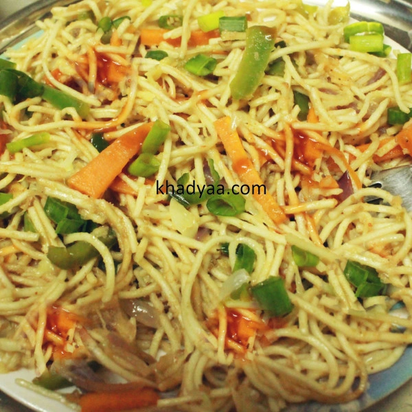 Veg Chowmein - Full