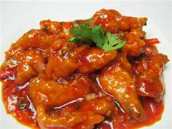 Chicken Chilli  - gravy with bone 