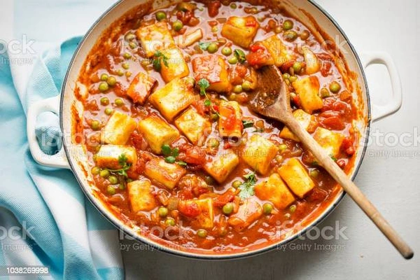 Matar Paneer - Full