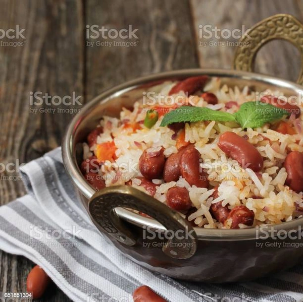 Rajma - with rice 
