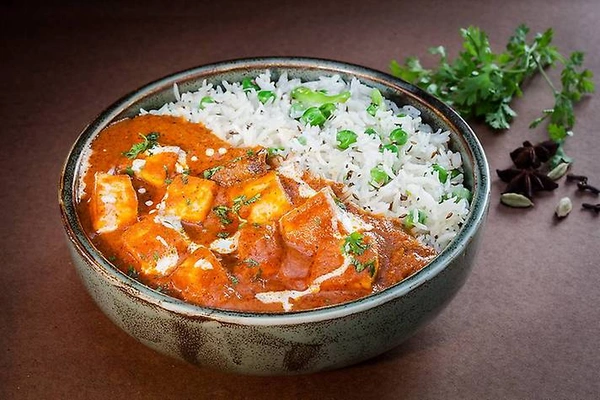 Paneer Butter Masala - Rice with 2 roti