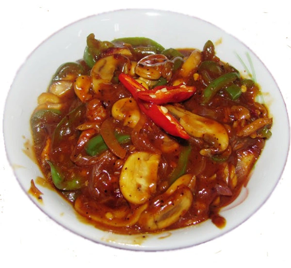 Chilli Mushroom - Gravy
