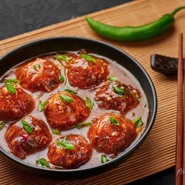 Veg Manchurian - Gravy