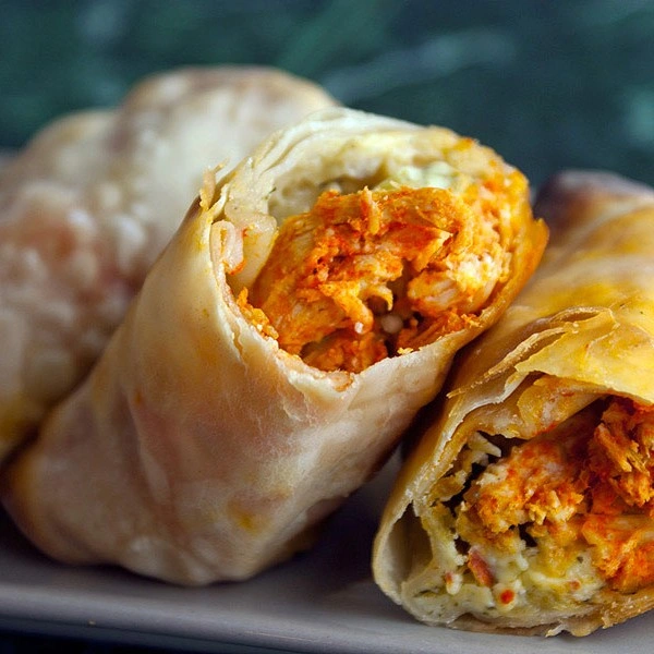 Single Egg Double Chicken Roll