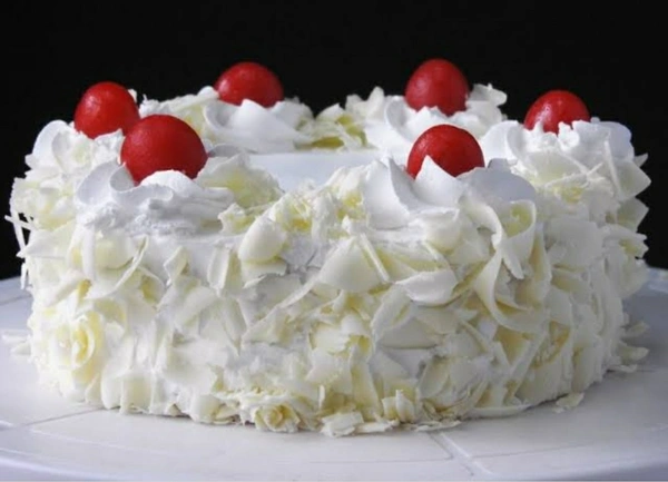 White Forest Cake - Half