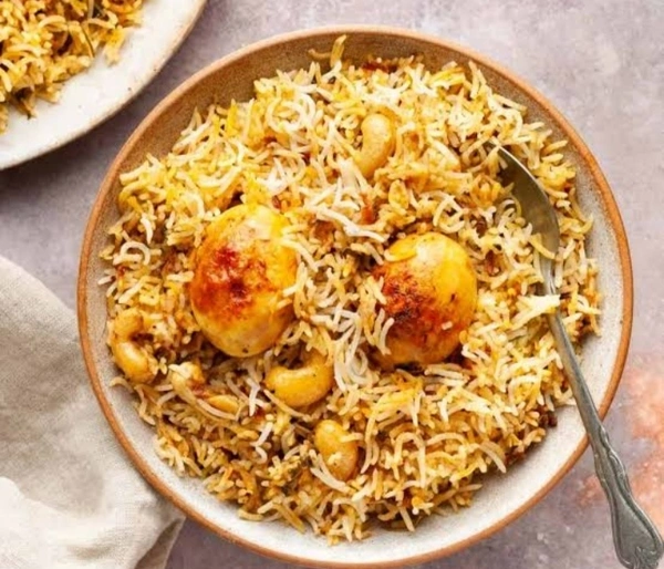 Egg Biryani - Full