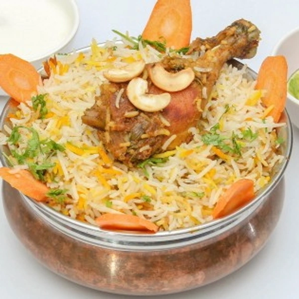 Chicken Dam Biryani  - Half