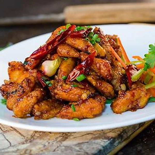 Baby Corn Chili  - Full