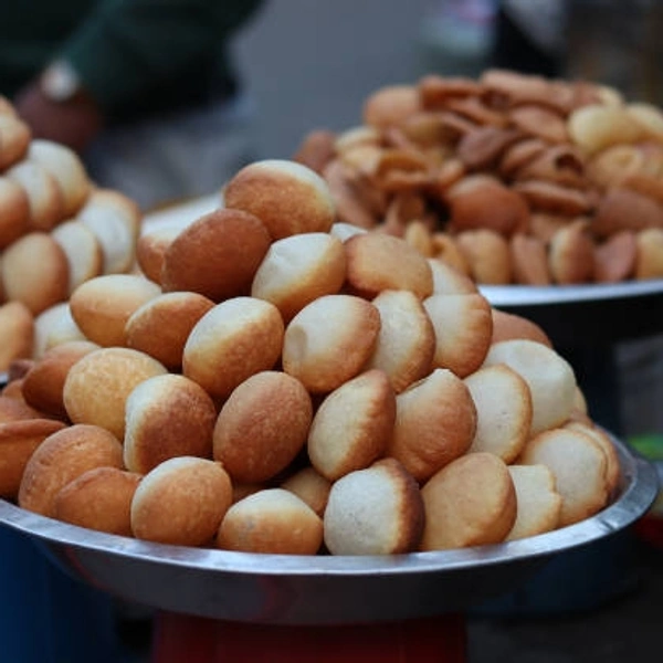 Suji Gol Gappa - Half, 6 Pice