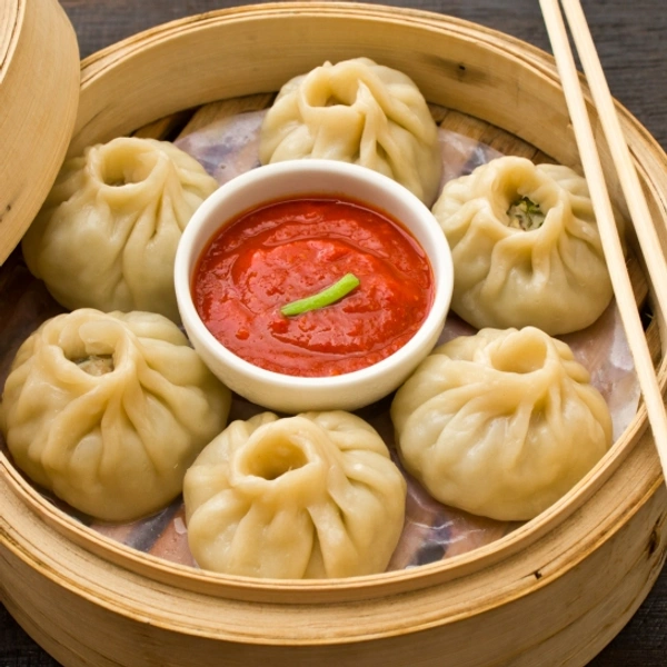 Veg MOmos  - Half, 4 Pice