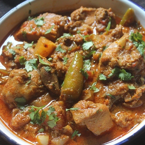Chicken Do Pyaza 