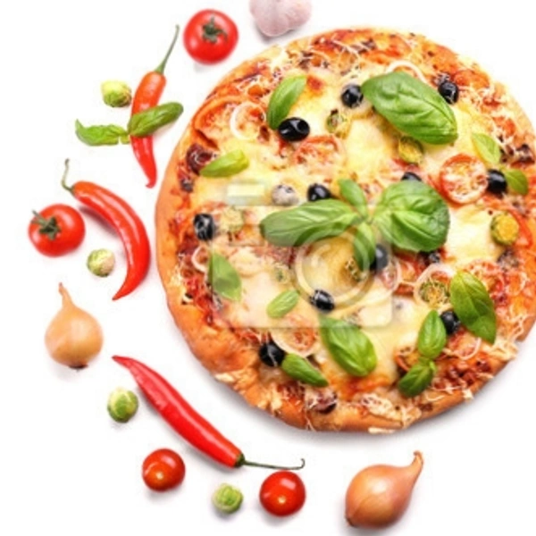 Makhani Paneer Pizza                     (Onion Capsicum, Paneer &Makhani Sauce) - Large