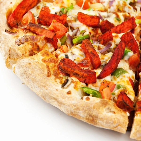 Tandoori Paneer Pizza                        ( Capsicum, Paneer, Red& Paprika ) - Large