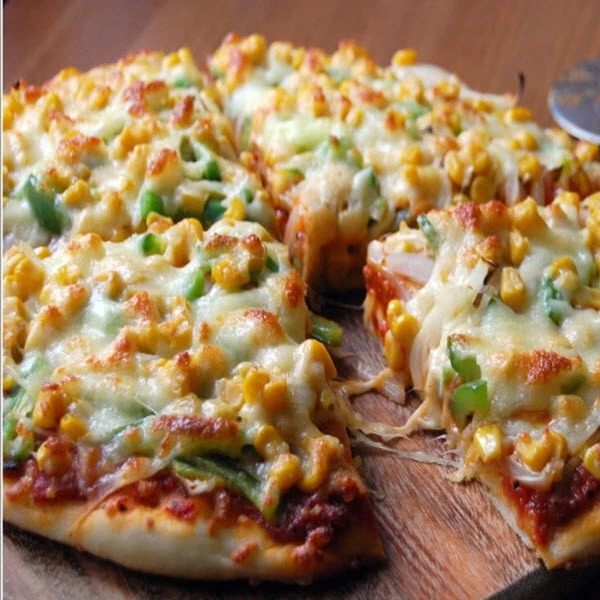 Cheese And Corn Pizza - Large