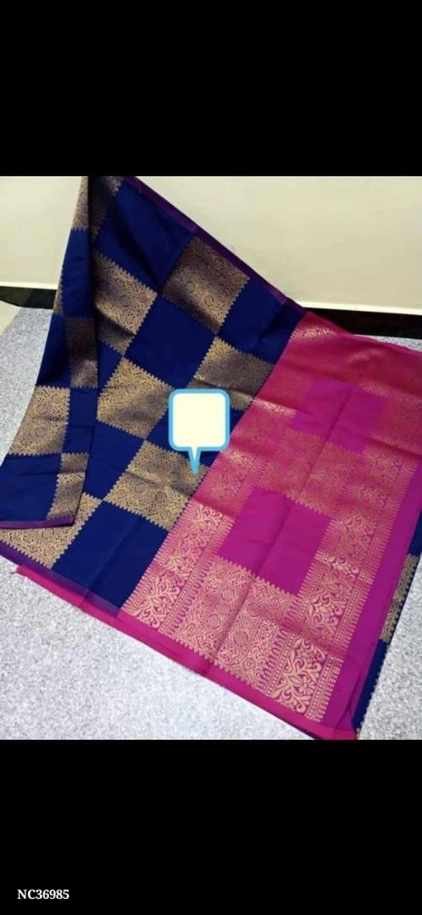 FABRIC : SOFT LICHI SILK CLOTH.*Kpr*DESIGN : BEAUTIFUL RICH PALLU & JACQUARD WORK ON ALL OVER THE SAREE.⬅️* - Multicolored , FreeSize 
