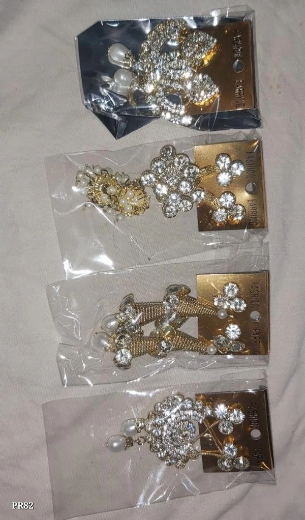 select any one jwellery sett with earing pair free* - Multicolored , Free Size