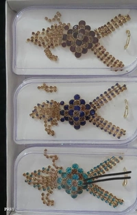 select any one jwellery sett with earing pair free* - Multicolored , Free Size