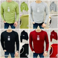 Tshirts**ADIDAS  ULTIMATE ARTICLE*😍*POPCORN FULL SLEEVE TSHIRT☺**CUSTOMER FULLY SATISFACTION😍👌**SHIRT - S(36)                M(38)                 L(40)                Xl(42)(All size standard)*COLOUR - 4**PRICE-300FREE SHIPING.*❤️🤝🏻❤️🥳*NO COLOUR FADE NO SHRINKAGE*😍Note- *best off personal use* - XL 