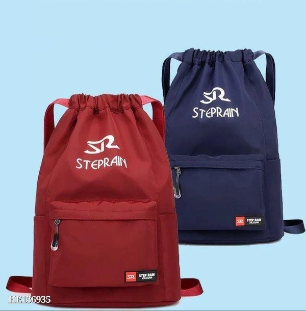 BackPack shoulder bag**New High Capacity  Outdoors Drawstring Backpack Shoulder Bag* *Size  18.5*15.5 inches - Multicolored, Free Size