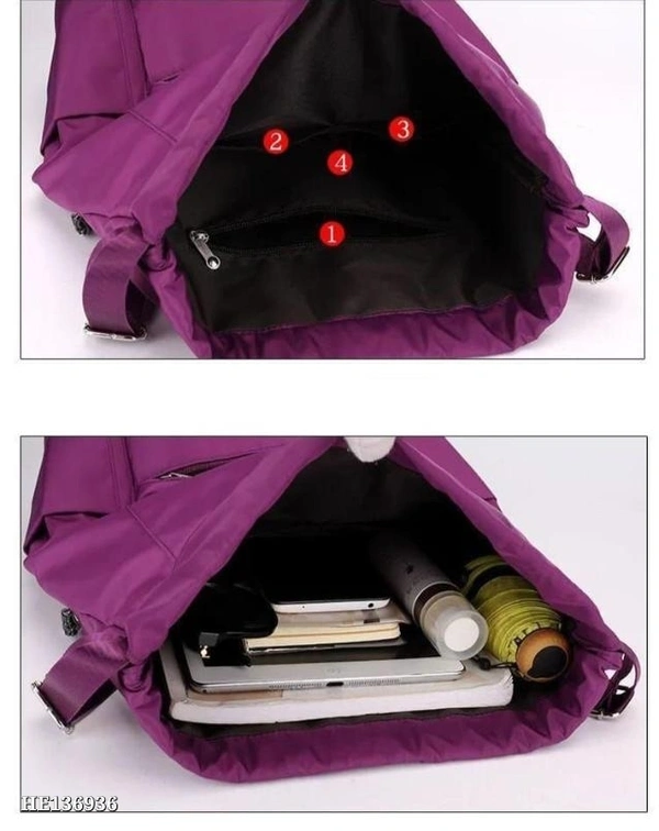 BackPack shoulder bag**New High Capacity  Outdoors Drawstring Backpack Shoulder Bag* *Size  18.5*15.5 inches - Multicolored, Free Size