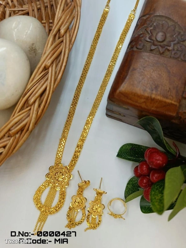 One Gram Gold jewellery  one gram gold jewellery*one Gram Gold Jwellery  - Gold, Free Size
