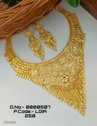 Necklace Brands  One Gram Gold Jwellery*One Gram Gold Jwellery 