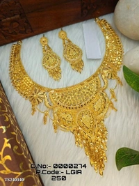 Necklace Brands  One Gram Gold Jwellery*One Gram Gold Jwellery 